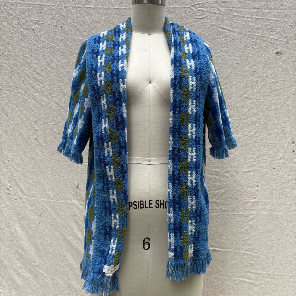 Vintage Terry Cloth Coat